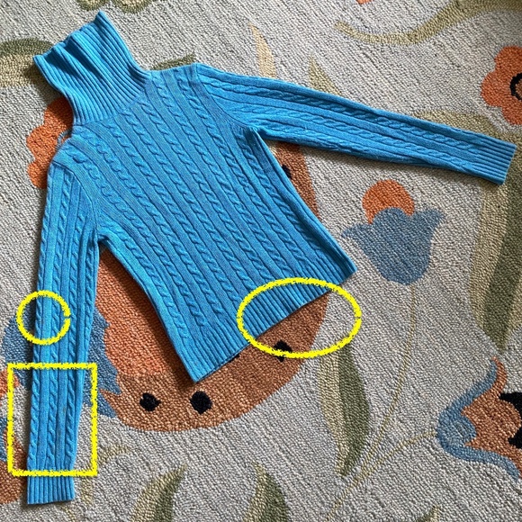 Lot of 5 I Damaged Soft Fuzzy Sweaters I Upcycling Crafting DIY - Picture 9 of 14